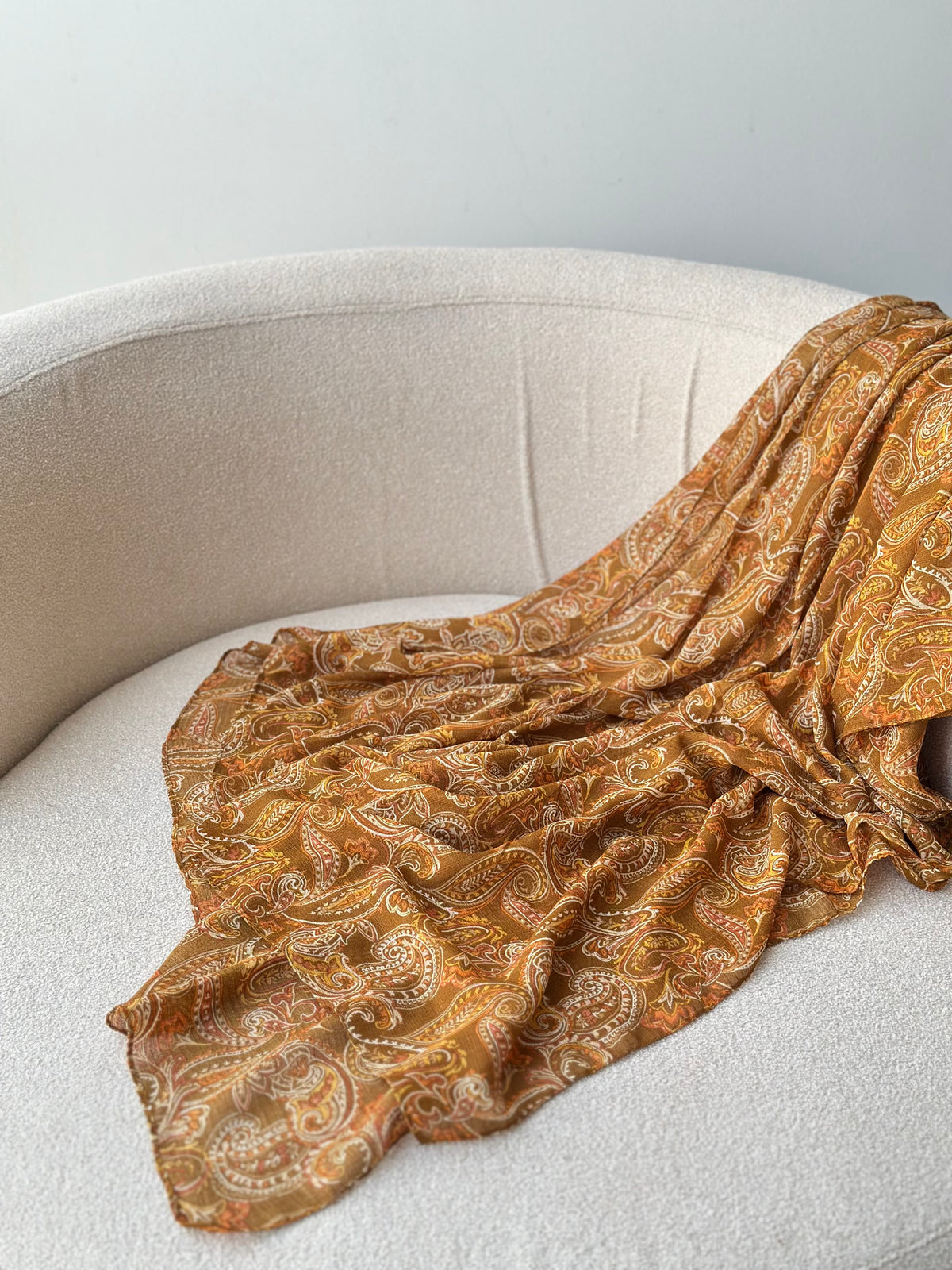Pashmina Edit - Mustard