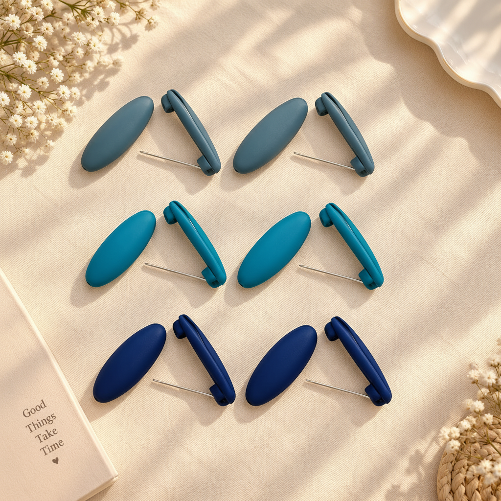 Snag Free Hijab Pins - Matt (Aqua)