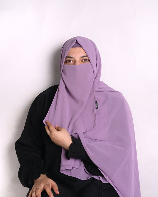 Lilacs – Hijab Niqab Set