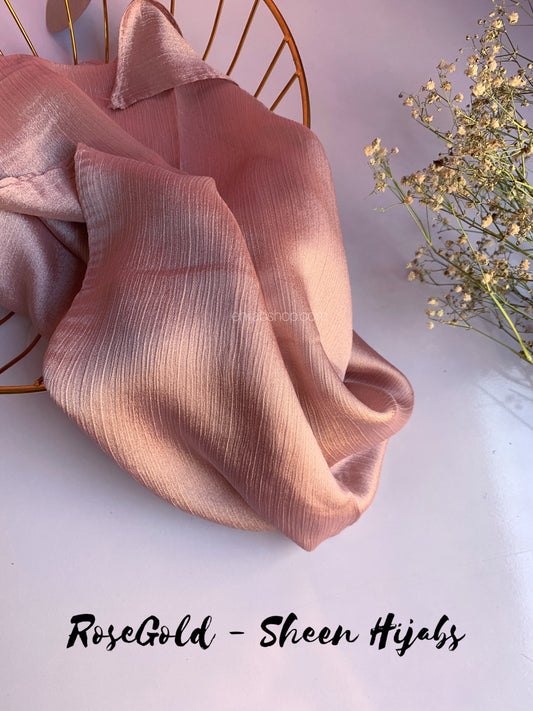 Rose Gold – Sheen Hijabs