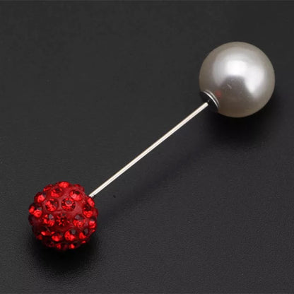 Stone Ball Pin Set of 2