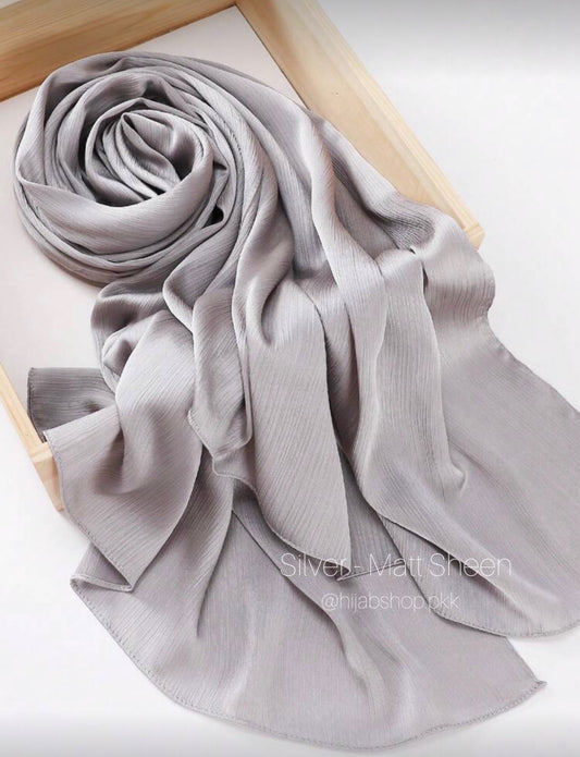 Silver – Matt Sheen Hijabs