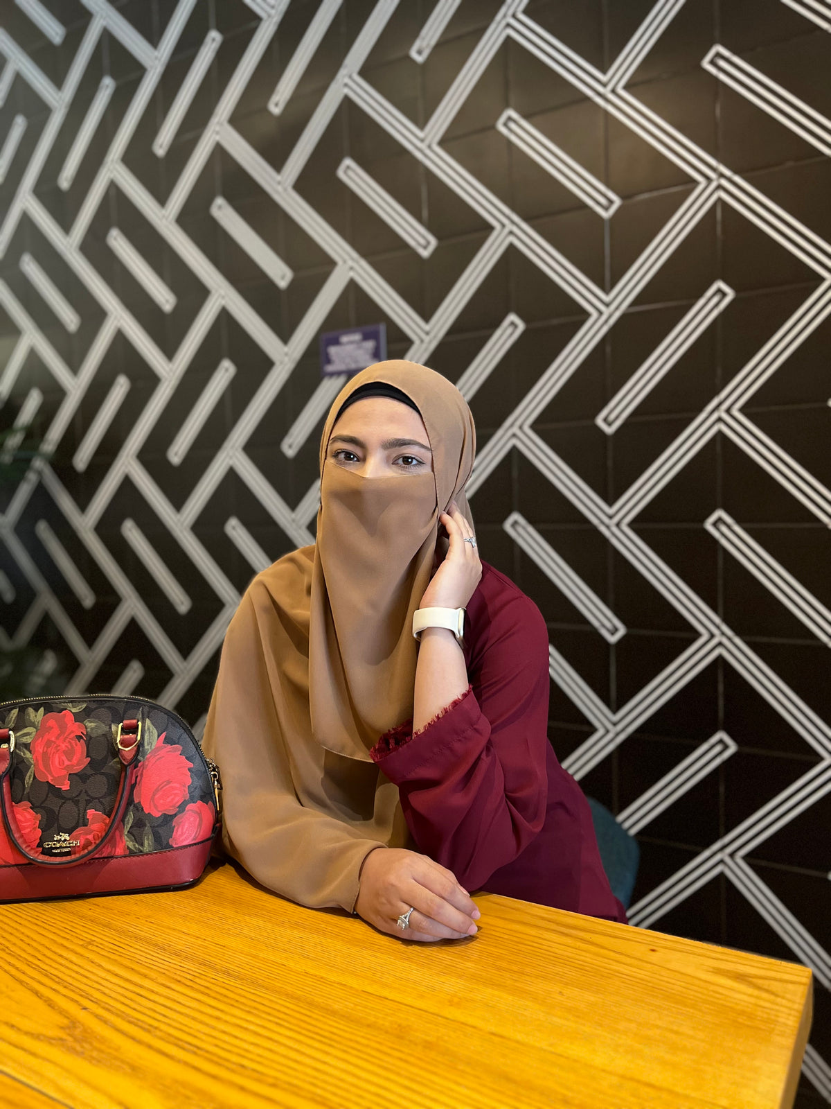 Beige – Hijab Niqab Set