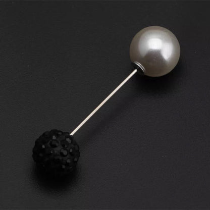 Stone Ball Pin Set of 2