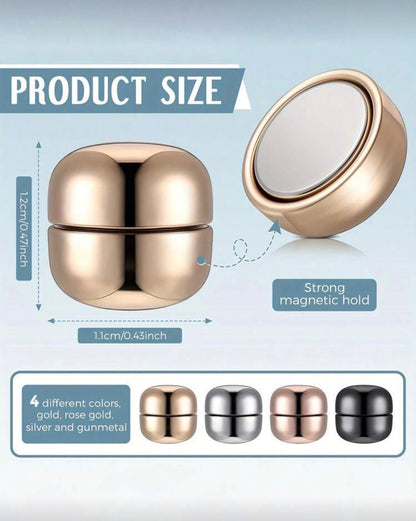 Metal Magnet - 2 Pairs
