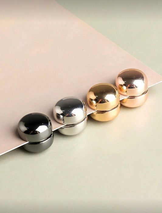 Metal Magnet - 2 Pairs