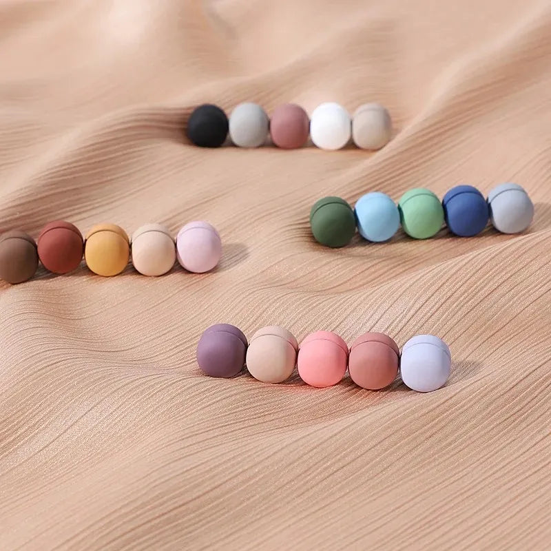 Matt Magnet - 2 Pairs (Round)