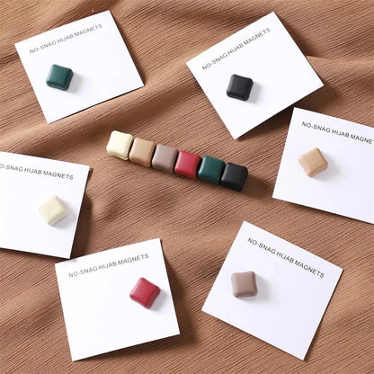 Matt Magnets – 2 Pairs (Square)