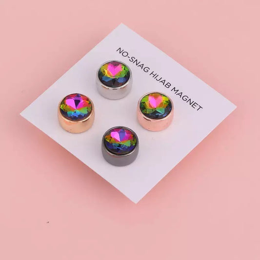 Metallic Magnet - 2 Pairs