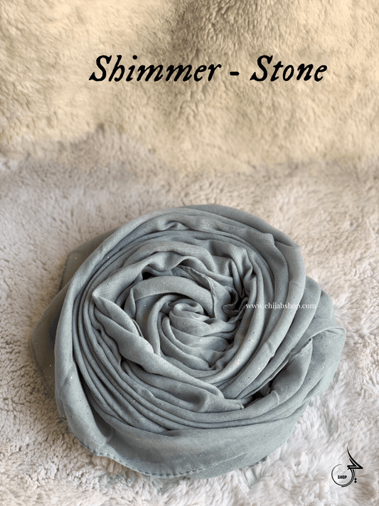 Stone – Shimmer Viscose