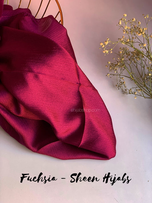 Fuscia – Sheen Hijabs
