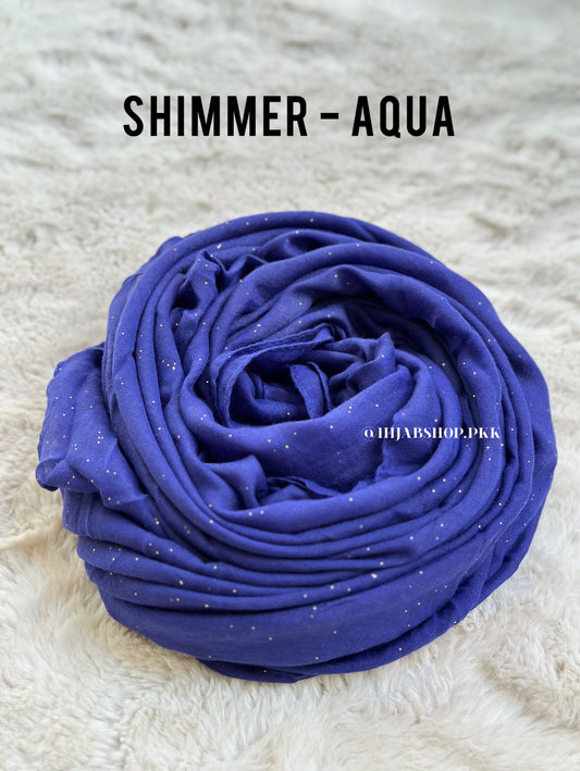 Aqua – Shimmer Viscose